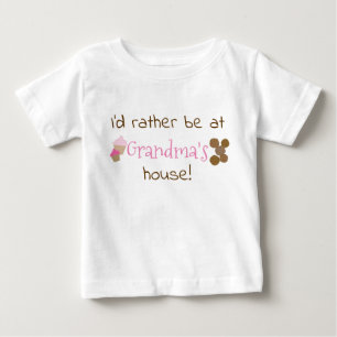 Camiseta Preferencialmente estar na casa da vovó