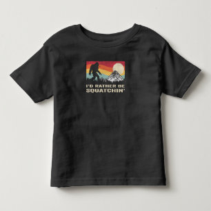 Camiseta Preferencialmente Id De Pé Grande Sasquatch De P