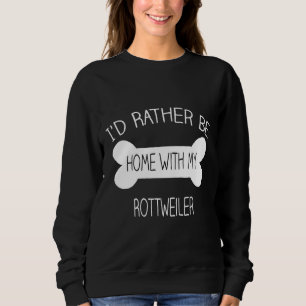 Camiseta Preferencialmente Id Estará Em Casa Com Meu Rottwe