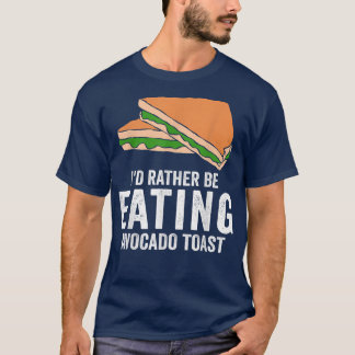 Camiseta Preferencialmentes De Id De Testa Avocado Estão Co