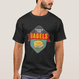 Camiseta Preferencialmentes De Id Distintas Que Comem Bagel