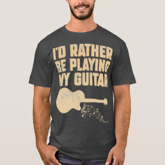 Camiseta Preferencialmentes De Id Estão Tocando Meu Violão 