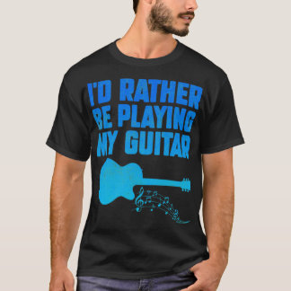 Camiseta Preferencialmentes De Id Estão Tocando Meu Violão 