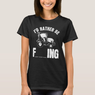 Camiseta Preferencialmentes São Trator Fazenda De Criação A