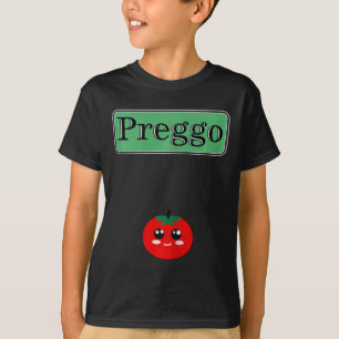 Camiseta Preggo Sauce Engraçado Maternidade Engraçado Figur