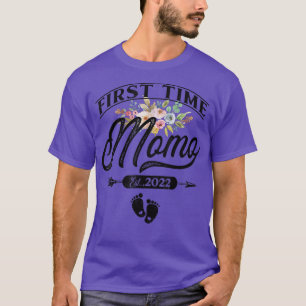Camiseta Pregnancy Announcement First Time momo Est