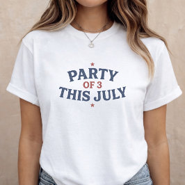 Camiseta Pregnancy Announcement Mom to Be 4th of July