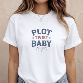 Camiseta Pregnancy Announcement Mom to Be 4th of July