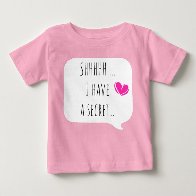 Camiseta Pregnancy reveal big sister (Frente)