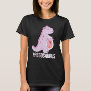 Camiseta Pregossauro Engraçado Dinossauro Gravidez