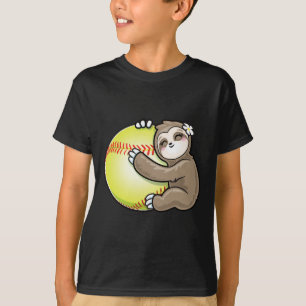 Camiseta Preguiça Abraçando Ll Garota Fofa Softll
