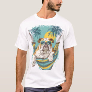 Camiseta Preguiça Cachorro � Cachorrinho Engraçado Preguiço