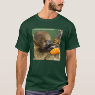 Camiseta Preguiça com abóbora