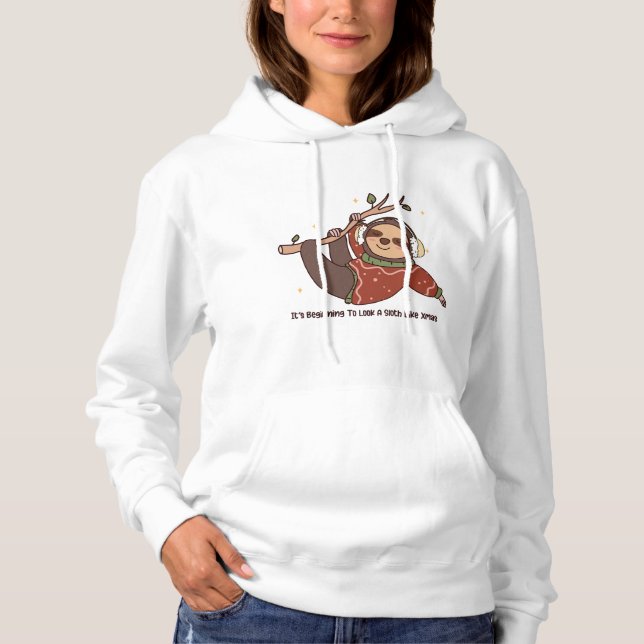 Camiseta Preguiça Como Natal (Frente)