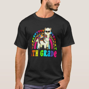 Camiseta Preguiça da 7ª série andando de lhama para o prime