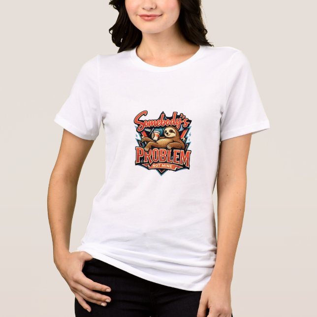 Camiseta Preguiça de Alguém (Frente)
