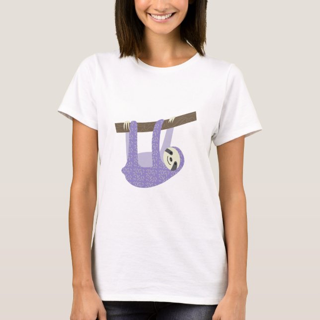 Camiseta Preguiça de árvore (Frente)