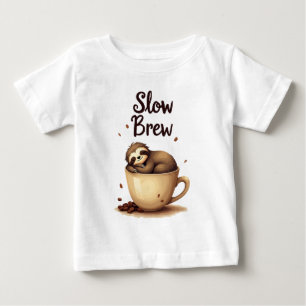 Camiseta Preguiça de Café com Infusão Lenta