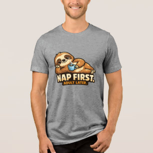 Camiseta Preguiça de Café - Reino das Criaturas