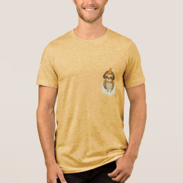 Camiseta Preguiça de Festa de Bolso