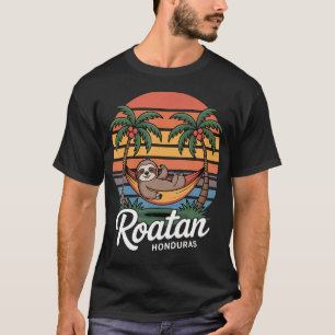 Camiseta Preguiça de Roatã Roatã Honduras Preguiças