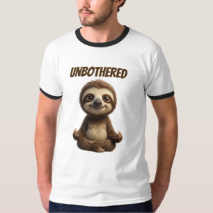 Camiseta Preguiça Despreocupada e Fria