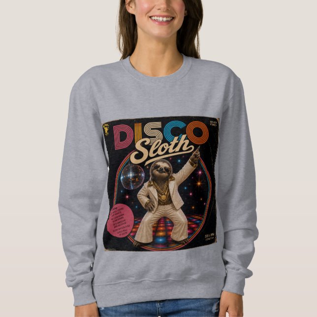 Camiseta Preguiça Disco (Frente)