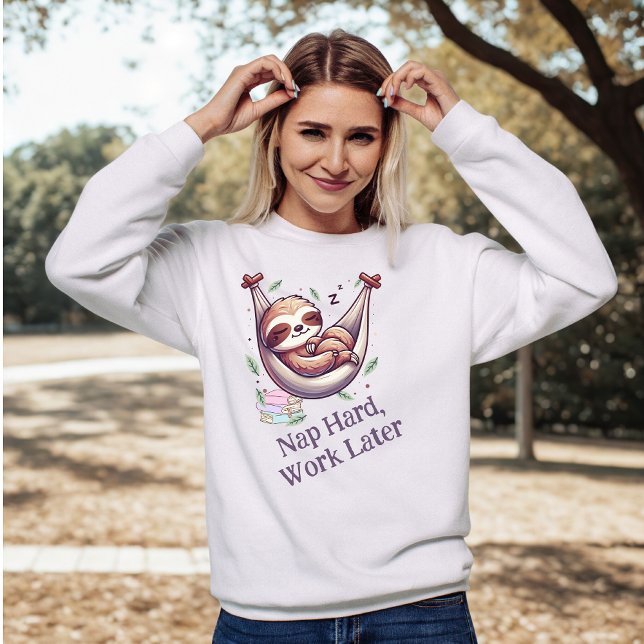 Camiseta Preguiça Dura Soneca (Criador carregado)