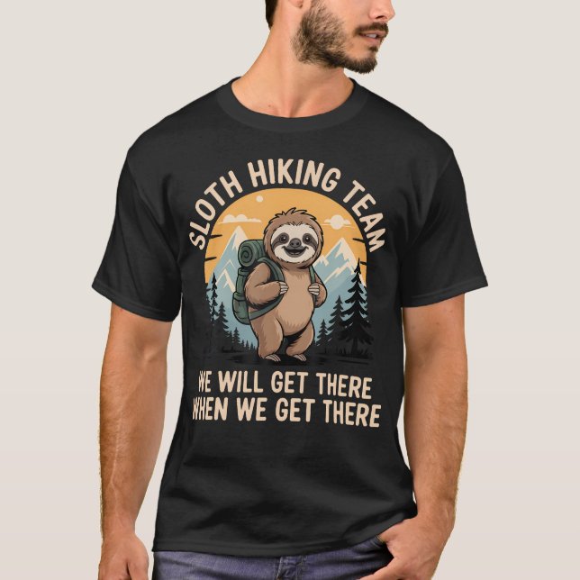 Camiseta Preguiça Engraçada (Frente)