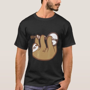 Camiseta Preguiça Engraçada Tocando Banjo