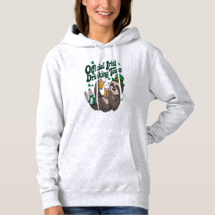 Camiseta Preguiça Irlandesa Bebendo no Dia de São Patrício