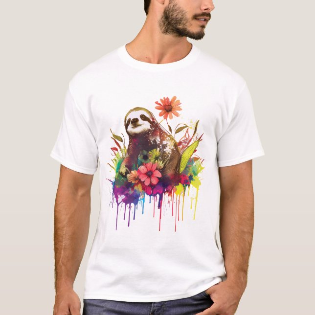 Camiseta Preguiça Mágica (Frente)