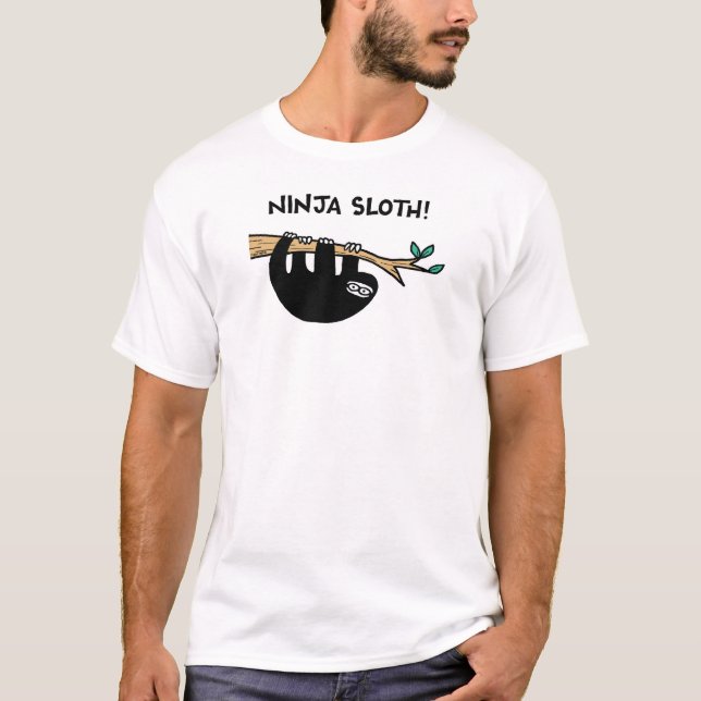 Camiseta Preguiça Ninja  (Frente)