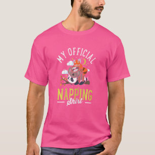 Camiseta Preguiça Panda Koala E Panda Vermelho Gráfico Mulh