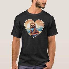 Camiseta Preguiça Surfando