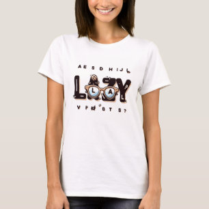 Camiseta Preguiçoso