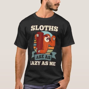 Camiseta Preguiçoso Bicho-Preguiça Coala Fofo Animais Selva