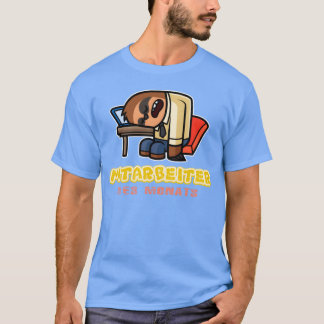 Camiseta Preguiçoso Bicho-Preguiça Família Animal Engraçada