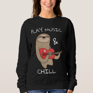Camiseta Preguiçoso E Engraçado, Brincando De Música E Ench