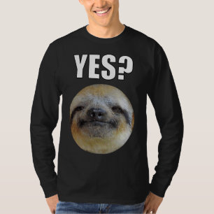 Camiseta Preguiçoso Engraçado Lloth Sim