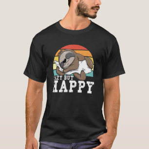 Camiseta Preguiçoso, Mas Feliz Pavão, Doce Dormindo Lama 2