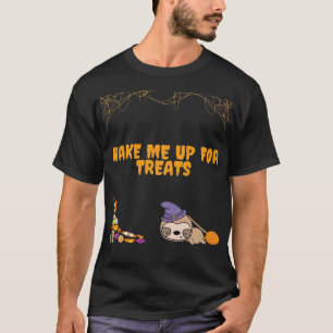 Camiseta Preguiçoso preguiça pronto para guloseimas de Hall