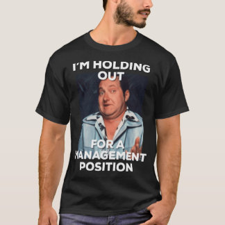 Camiseta preguiçoso primo Eddie esperando pela administraçã