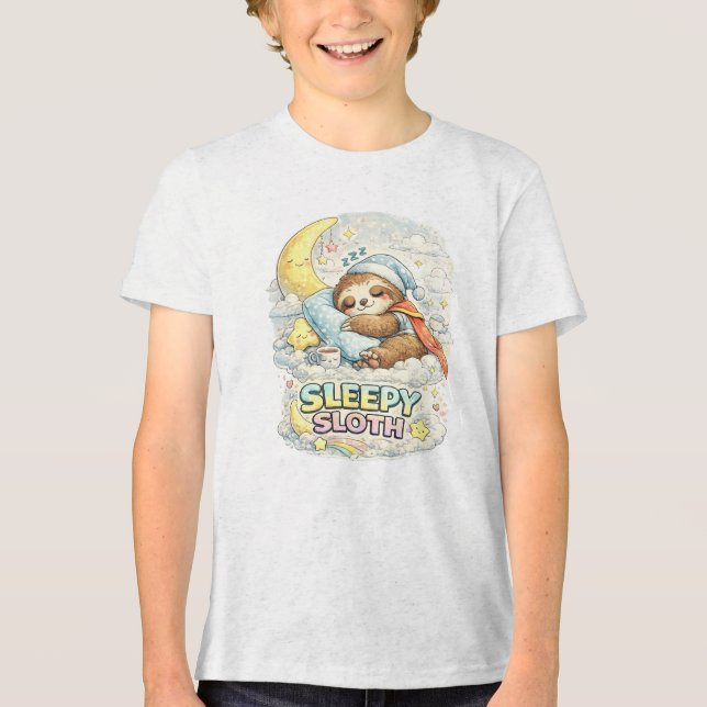 Camiseta Preguiçoso Sonolento (Frente)