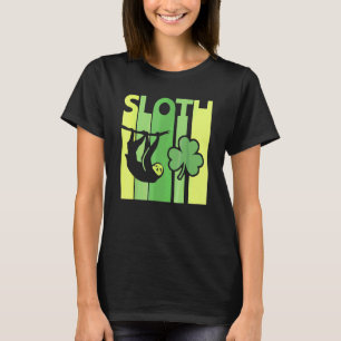 Camiseta Preguiçoso Sortudo Engraçado Dia de São Patrício I