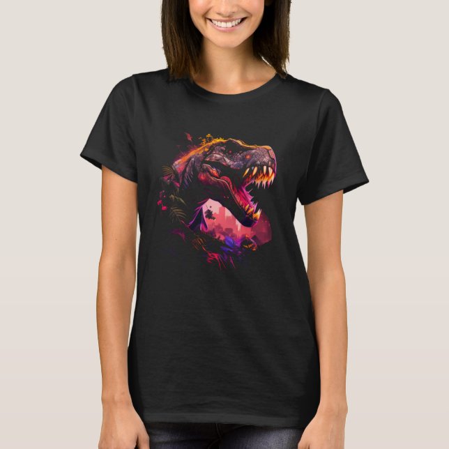 Camiseta Prehistoric dinosaurs (Frente)
