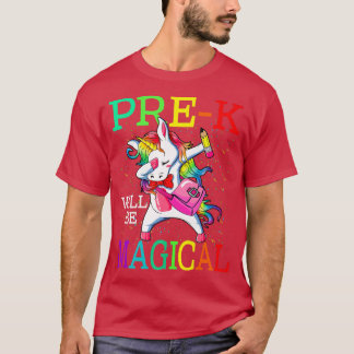 Camiseta PreK Will Be Magical Unicorn Back To School