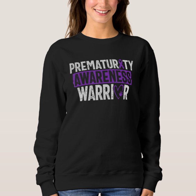 Camiseta Prematurity Awareness Warrior Premature Preemie Mo (Frente)