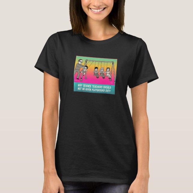 Camiseta Prêmio 3 De Professores De Ciência (Frente)