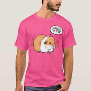 Camiseta Prêmio Animal do porco em bruto Roda Cute Guiné Cu